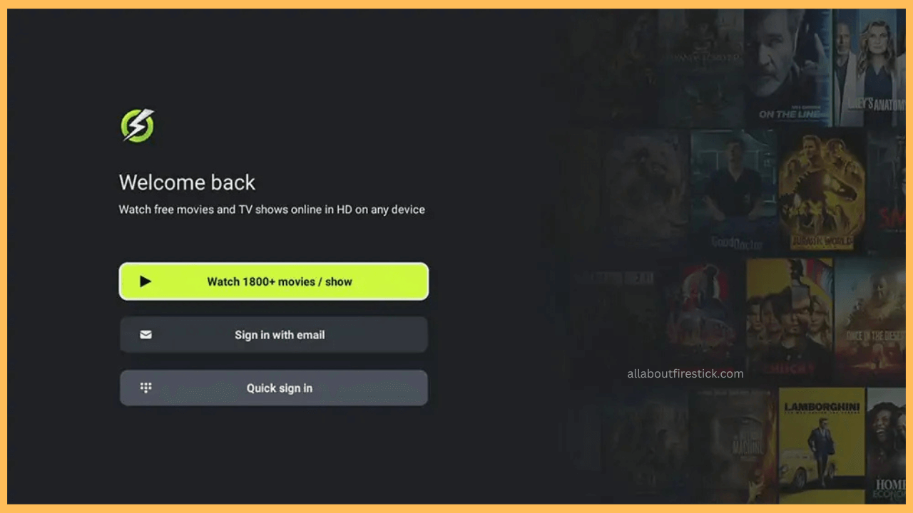 Stream OnStream on Firestick