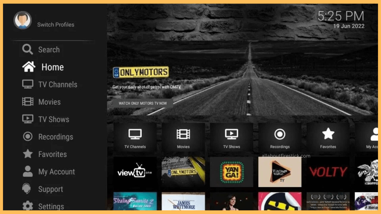 Watch Kapang TV on Firestick