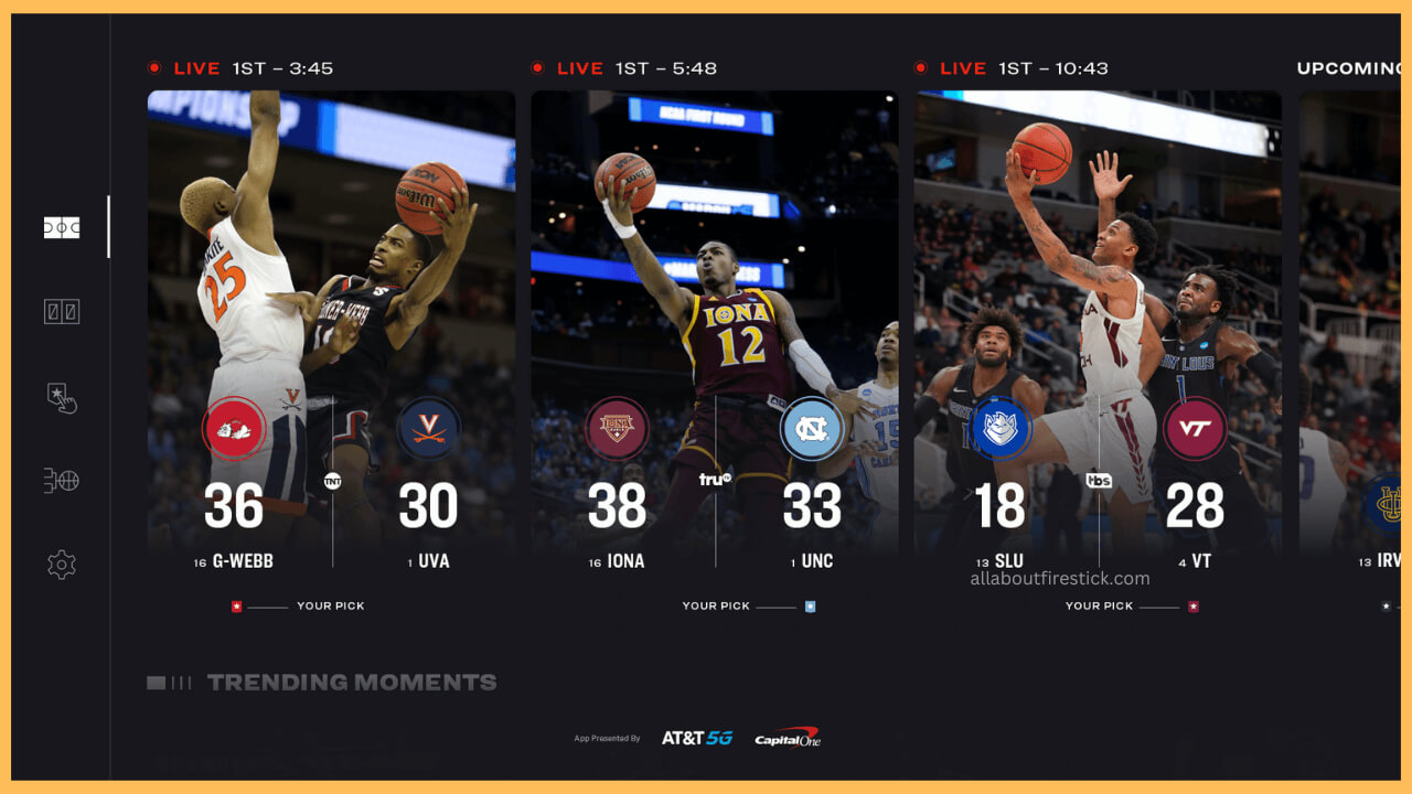 Watch March Madness 2025 on Firestick