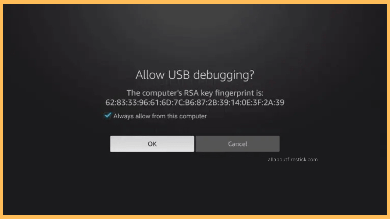 Launcher Manager on Firestick - Enable ADB Debugging
